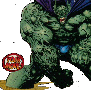 Открытки с Мерзостью из комиксов Вселенной Марвел скачать бесплатно.