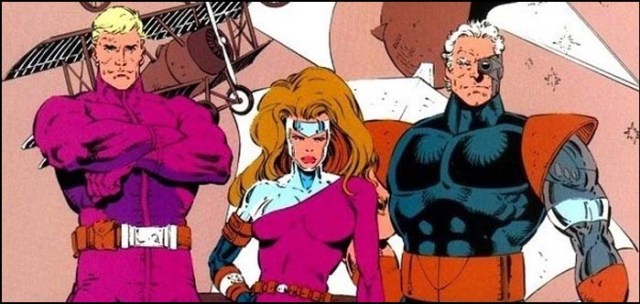 Открытки с Рип Хантером скачать бесплатно от комиксов ДС.    