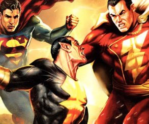 Открытки с Черным Адамом скачать бесплатно. Открытки с Черным Адамом онлайн.