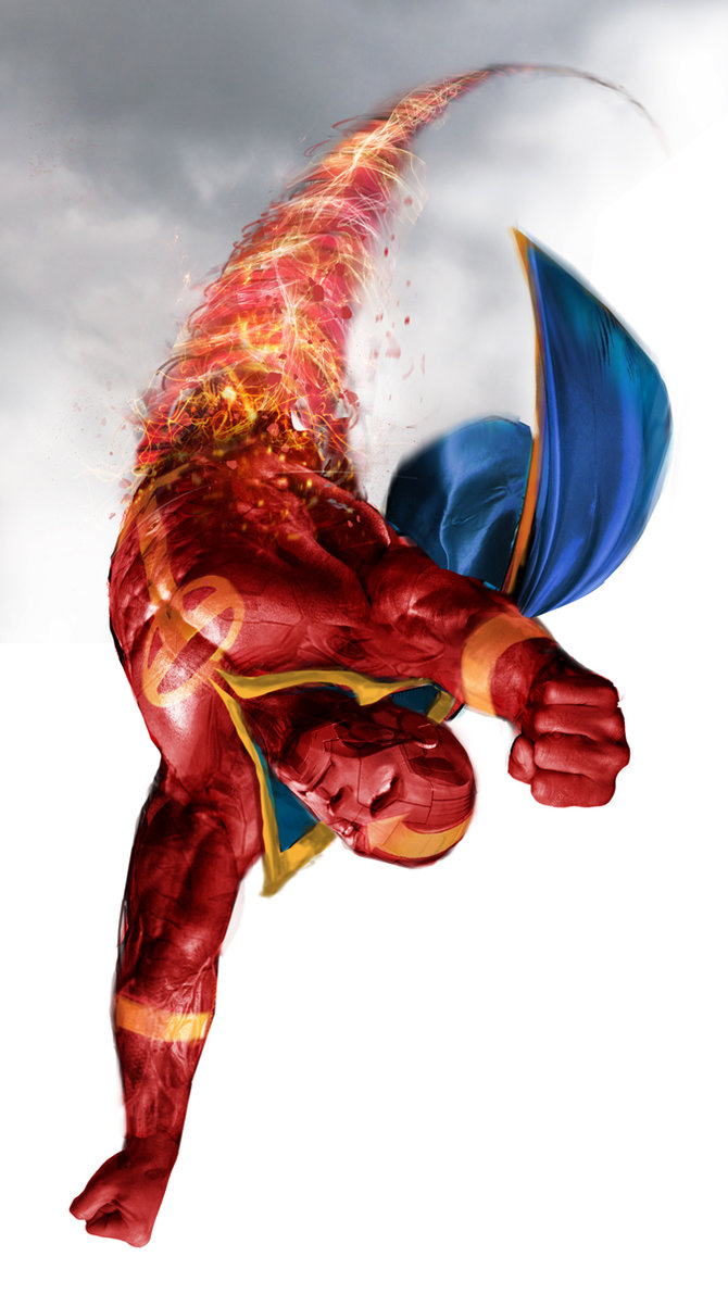 Открытки с Красным Торнадо скачать бесплатно по комиксам ДС.