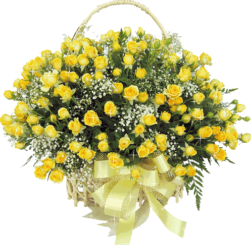 Открытки с розами в корзине скачать бесплатно. Открытки с розами в корзине gif.