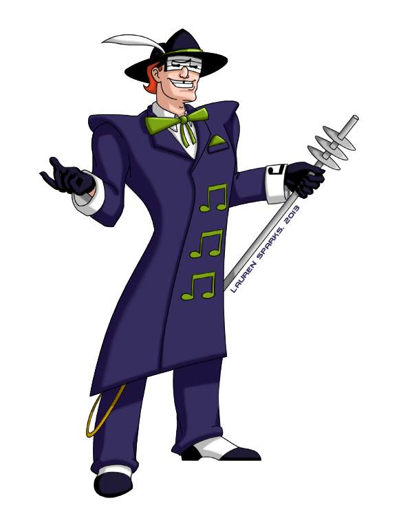 Открытки с Музыкальным мастером из Вселенной комиксов от ДС.