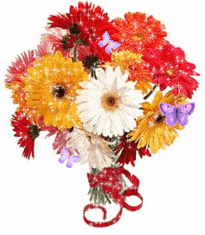 Открытки с герберами скачать бесплатно. Открытки с герберами gif.