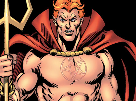 Открытки с Хеллстормом из комиксов Вселенной Марвел скачать.