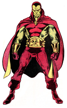 Открытки с Драксом Разрушителем врагом Тора из комиксов Марвел.