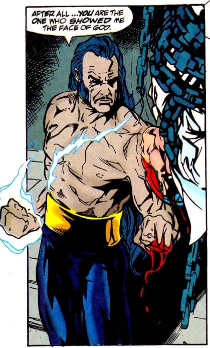 Открытки с Савитаром из комиксов Вселенной ДС скачать бесплатно.