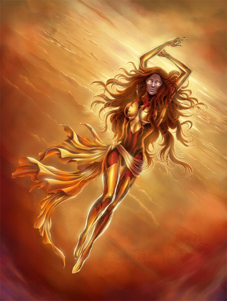 Открытки с Джин Грей скачать бесплатно. Открытки с Джин Грей для детей.