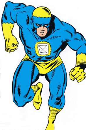 Открытки с Синим Бриллиантом из комиксов Вселенной Марвел скачать.