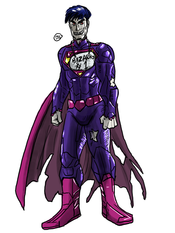 Открытки с Биззарро из комиксов Вселенной ДС скачать бесплатно.