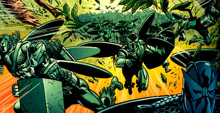 Открытки с Супер - Адаптоидом врагом Тора из комиксов Марвел.