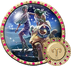 Анимационные открытки знак зодиака Овен. Скачать открытки со знаком зодиака О...