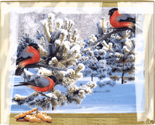 Открытки зима скачать бесплатно. Анимационные зимний открытки.