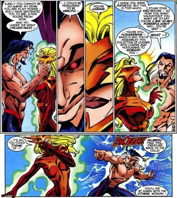 Открытки с Гравитоном суперзлодеем из комиксов Вселенной Марвел.