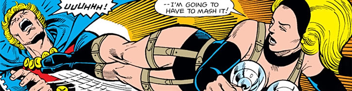 Открытки с Летой персонажем из комиксов Вселенной Марвел.    