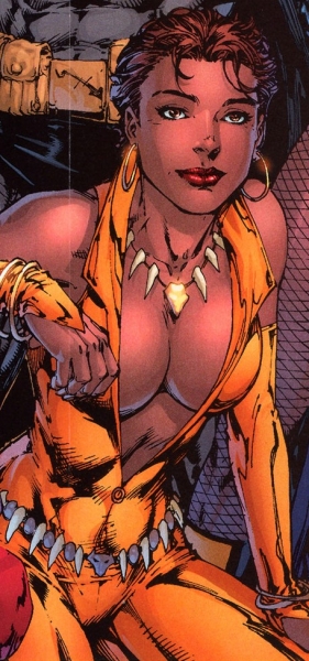 Открытки с Лисицей из комиксов Вселенной ДС скачать бесплатно.