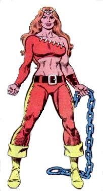 Открытки с Тундрой персонажем комиксов из Вселенной Марвел. 