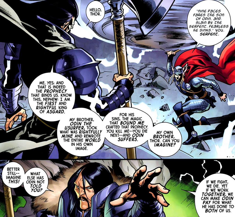  Открытки со Змеем Кулом Борсоном из комиксов Вселенной Марвел.