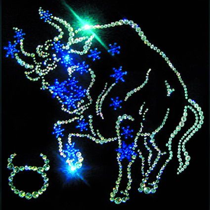  Анимационные Открытки знак зодиака Телец скачать бесплатно.