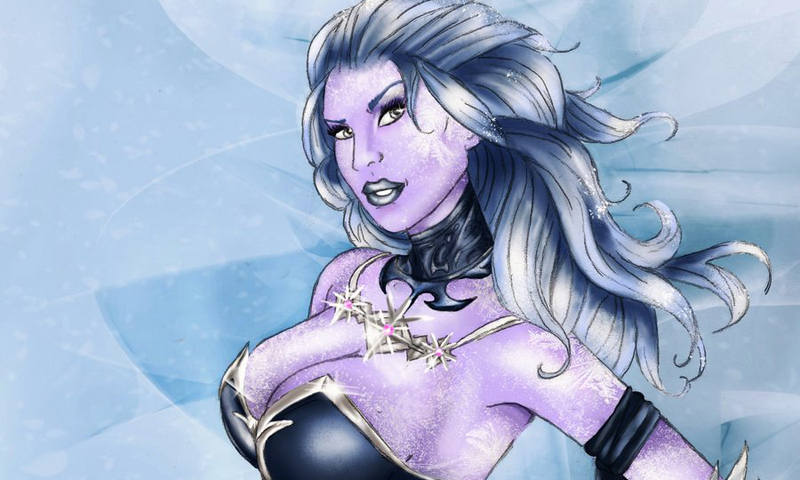 Открытки с Киллером Фростом скачать бесплатно для детей.     