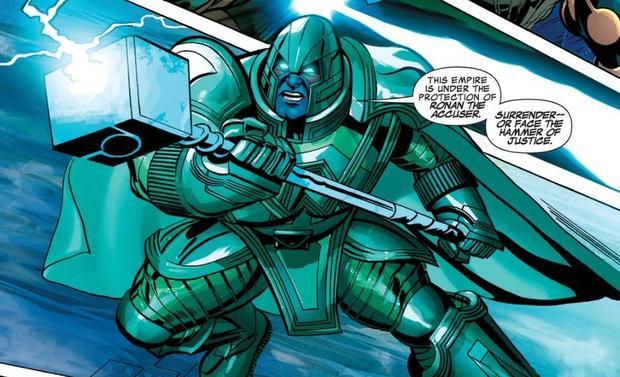 Открытки с Ронаном Обвинителем из комиксов Марвел скачать.   