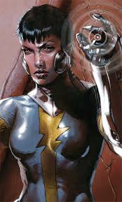 Открытки с Землетрясением Дейзи Джонсон из комиксов Марвел. 