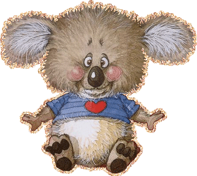 Открытки с коалой скачать бесплатно. Открытки с коалой gif.