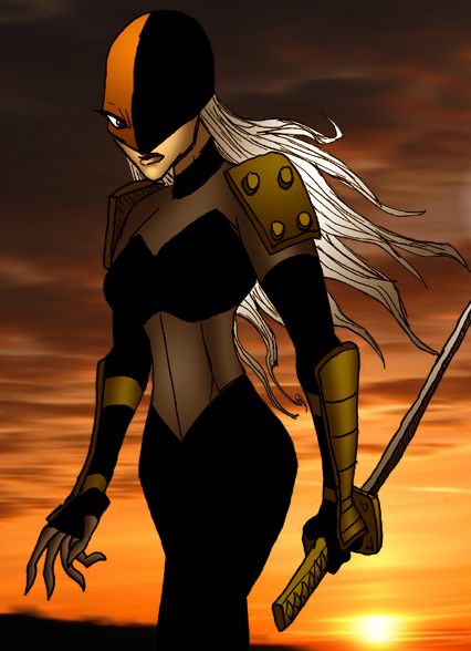 Открытки с Разрушительницей по комиксам ДС скачать бесплатно. 