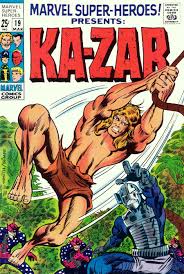 Открытки с Ка - Заром Кевином Пландером из комиксов Марвел. 