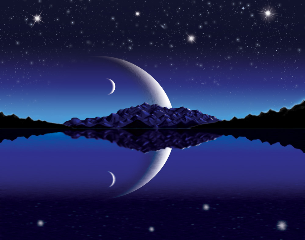 Открытки с полумесяцем скачать бесплатно. Открытки с полумесяцем gif.