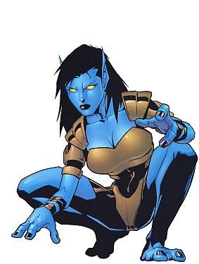 Открытки с Ноктюрн из комиксов о Людях Икс скачать бесплатно.