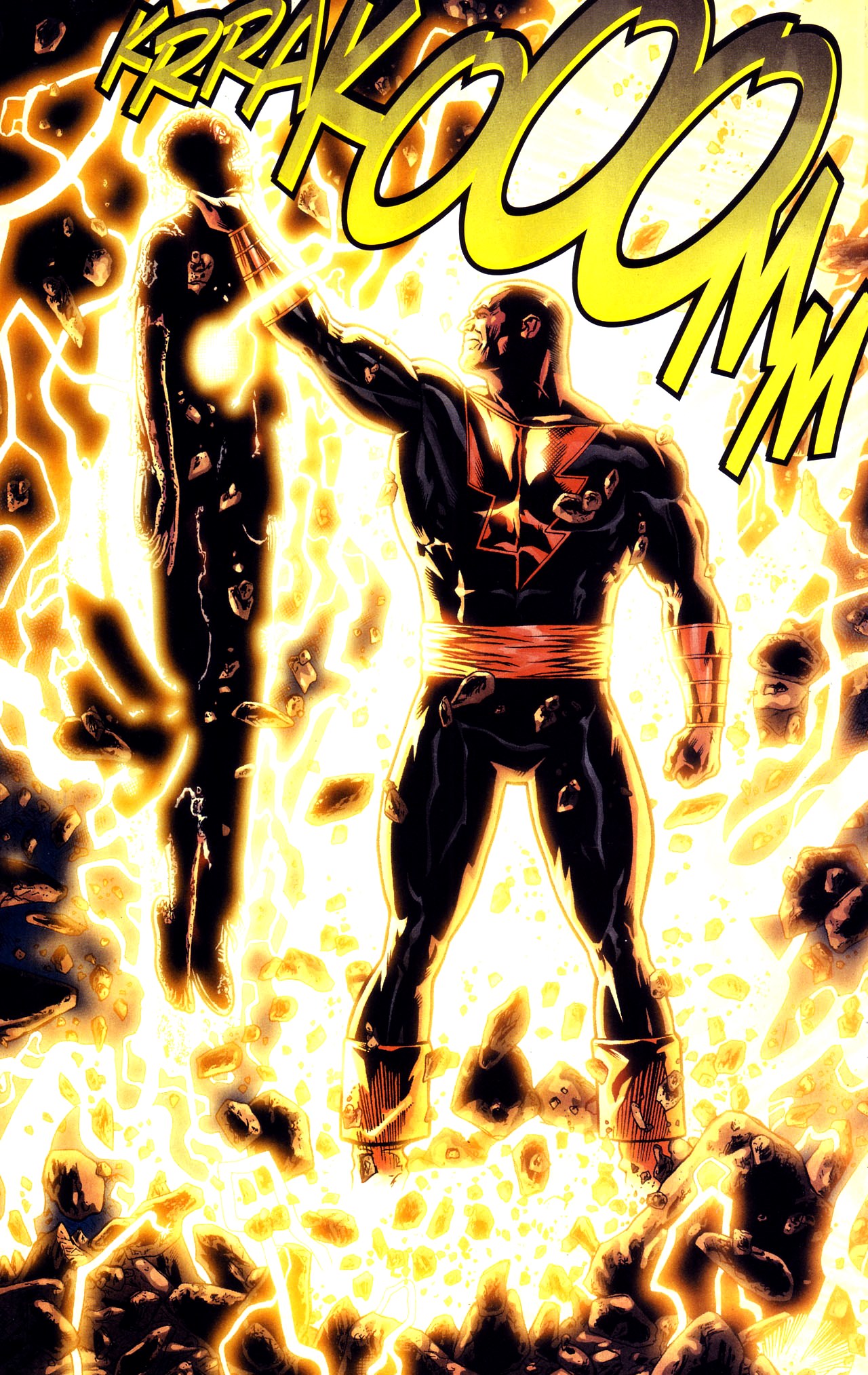 Открытки с Адамом Блэком из комиксов Вселенной ДС скачать бесплатно.