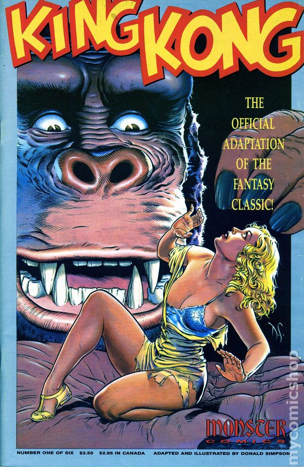 Открытки с Кинг - Конгом скачать бесплатно по комиксам Марвел.