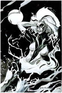 Открытки с Серебряной Банши скачать бесплатно из комиксов ДС.