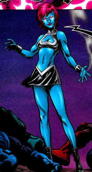 Открытки с Индиго из комиксов Вселенной ДС скачать бесплатно.