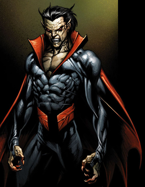 Открытки с Морбиусом злодеем из комиксов Вселенной Марвел.  