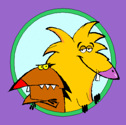 Открытки с Крутыми Бобрами анимационные. Открытки с Крутыми Бобрами скачать.