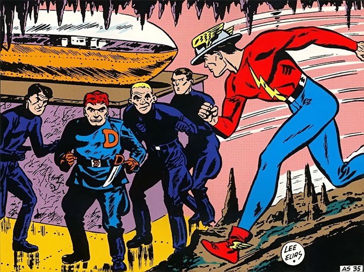 Открытки с Пэр Дегатоном из Вселенной комиксов ДС скачать бесплатно.