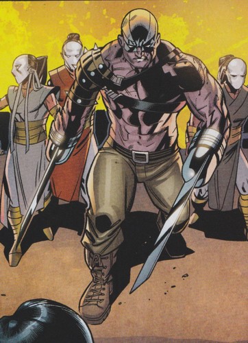 Открытки с Кулаком - Бритвой из комиксов Вселенной Марвел.   