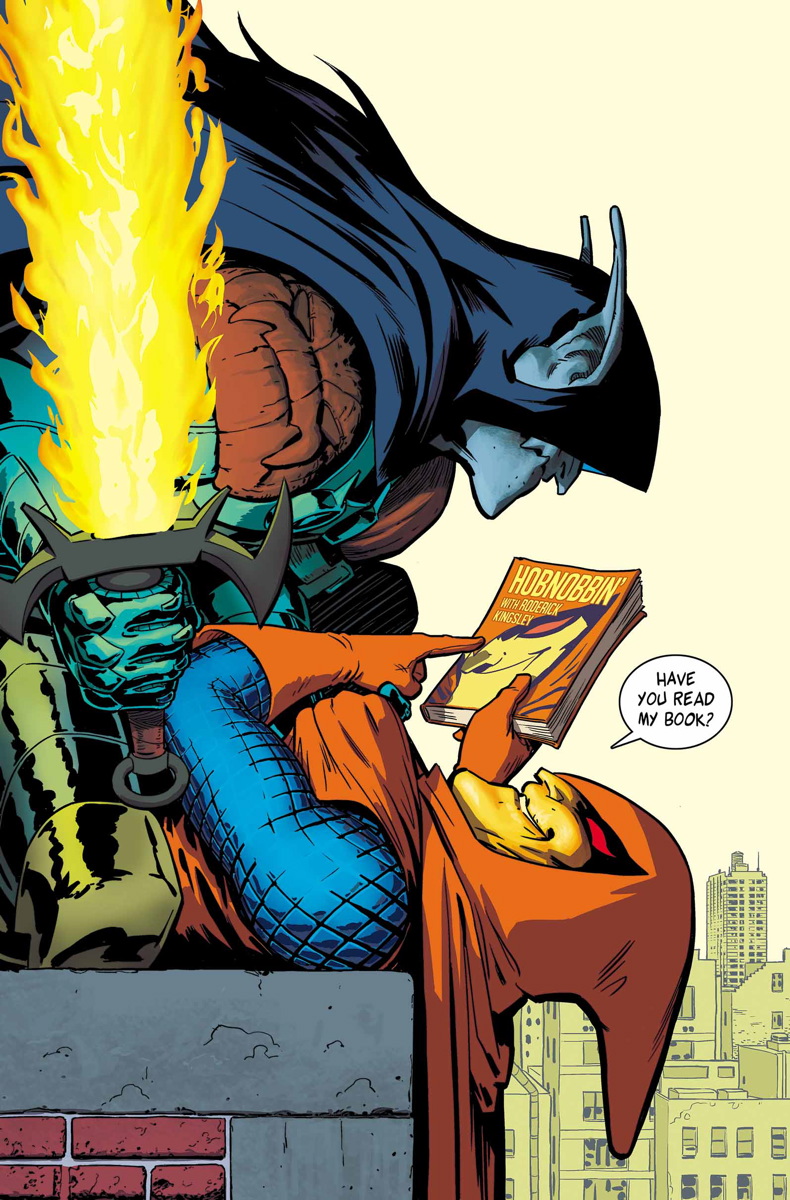 Открытки с Хобгоблином врагом Спайдермэна из комиксов Марвел.