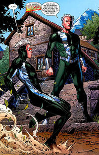 Открытки с супергероем Скоростью из комиксов Вселенной Марвел.