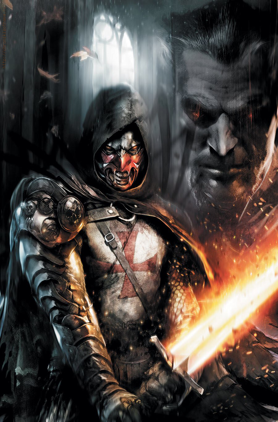 Открытки с Азраилом по комиксам. Открытки с Азраилом из Бэтмена.