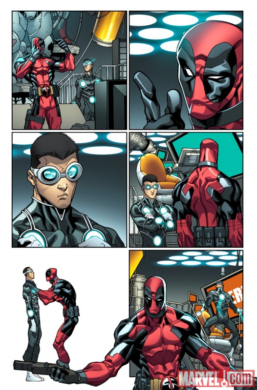 Открытки с Визлом из комиксов про Дедпула Вселенной Марвел. 