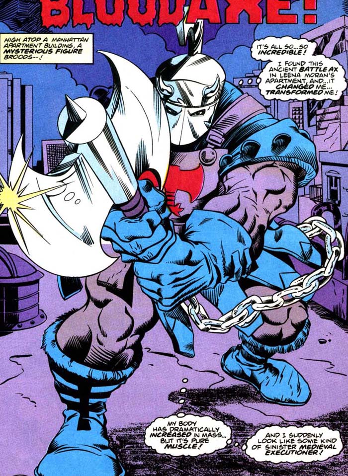 Открытки с Палачом врагом Тора из комиксов Марвел скачать.  