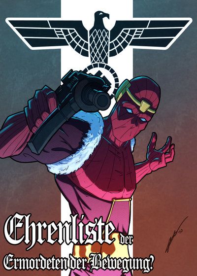 Открытки с Бароном Генрихом Зомо из комиксов Марвел скачать.