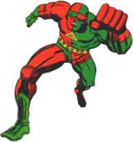 Открытки с Трёхмерным Человеком из Вселенной Марвел скачать.