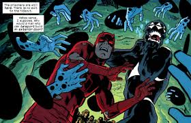 Открытки с Пятном злодеем из комиксов про Человека Паука.    