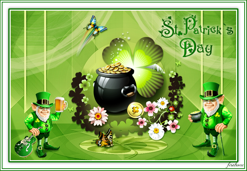 Открытки с днём Святого Патрика скачать онлайн бесплатно.    