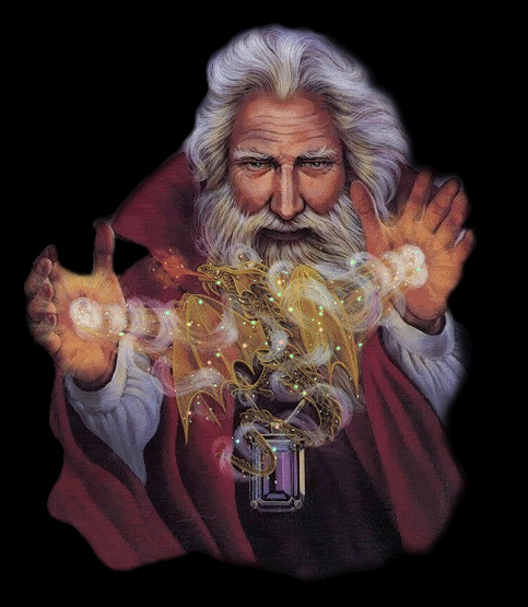 Открытки с волшебниками с анимациями. Скачать бесплатные открытки с волшебник...