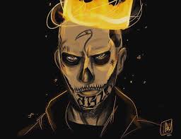 Открытки с Эль Диабло из Отряда Самоубийц. Открытки с Эль Диабло скачать.