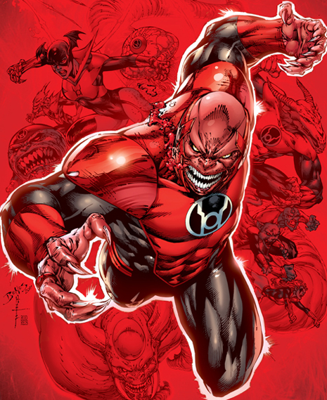 Открытки с Атроцитусом суперзлодеем из Вселенной комиксов ДС.